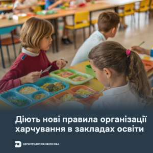 Про зміни в організації харчування в умовах воєнного стану