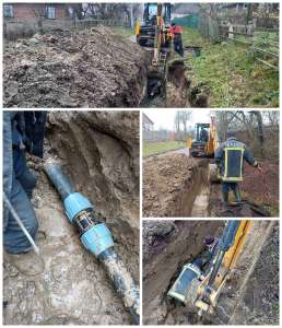 Усунуто пориви на сільських водогонах
