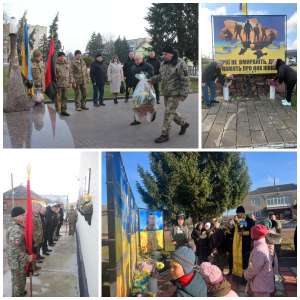 В Овруцькій громаді вшанували пам’ять полеглих Героїв у День Збройних сил України