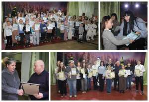 У День Святого Миколая в Овручі відзначили призерів конкурсу «Сузір’я ялинкових прикрас» та юних волонтерів громади