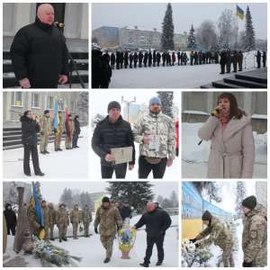 В Овручі відзначили День Соборності України