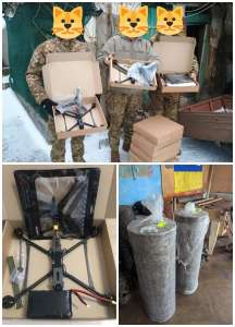 Допомога ЗСУ: Овруцька міська рада передала Захисникам 10 дронів