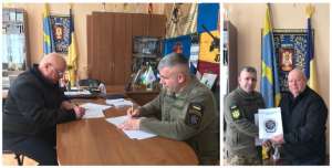 Підписано Меморандум про співпрацю між Овруцькою міською радою та Житомирським військовим інститутом